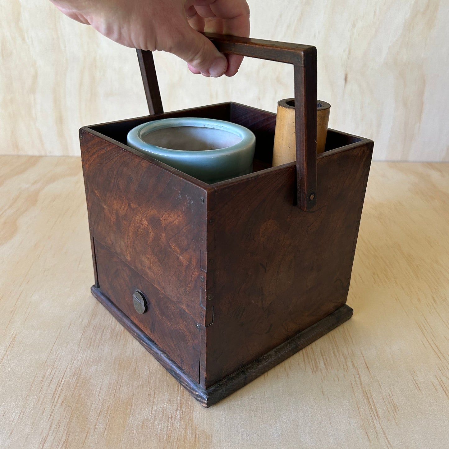 Antique Japanese Incense Box