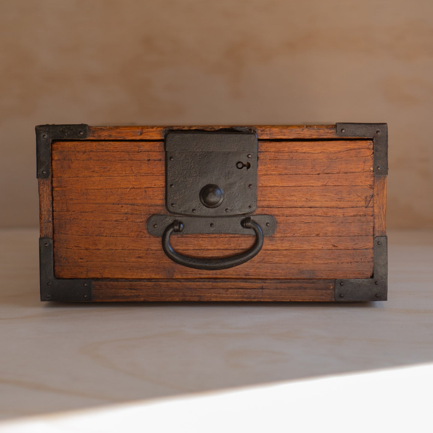 Antique Japanese Edo/Meiji Era Ko-Dansu Single Draw Document Box