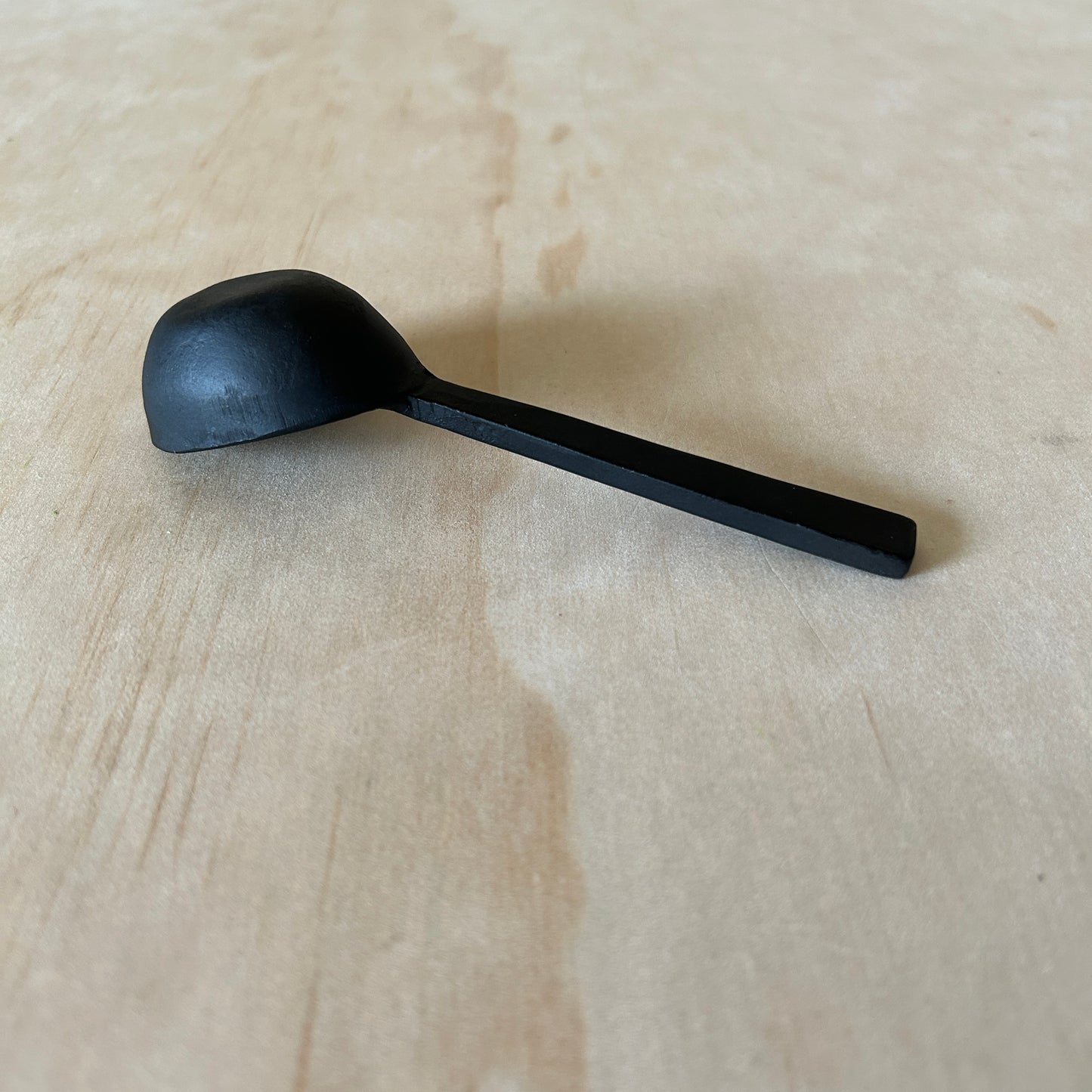 Hand forged Wabi Sabi Iron Small Coffee Scoop