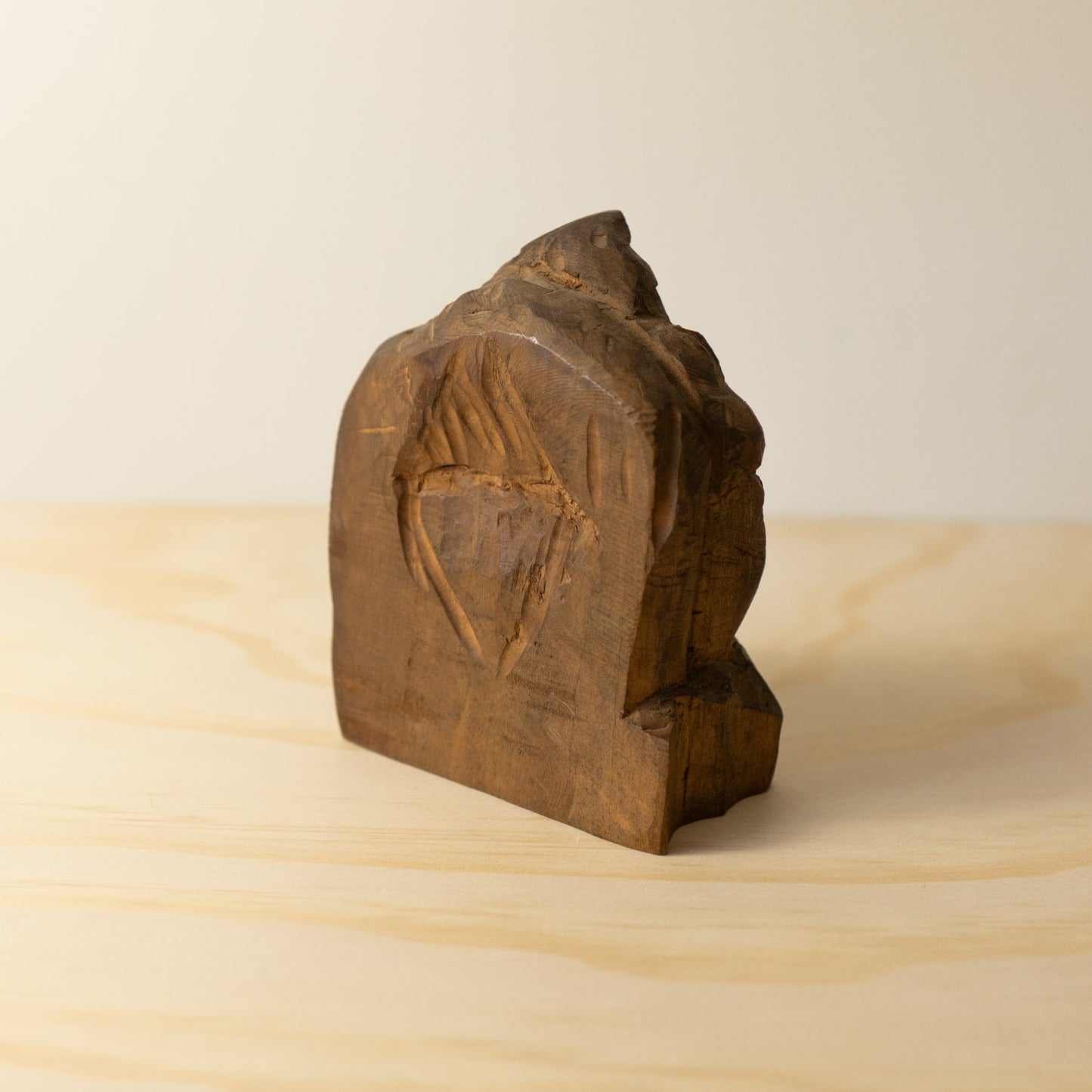 Antique Japanese Carved Ebisu Figure - 03