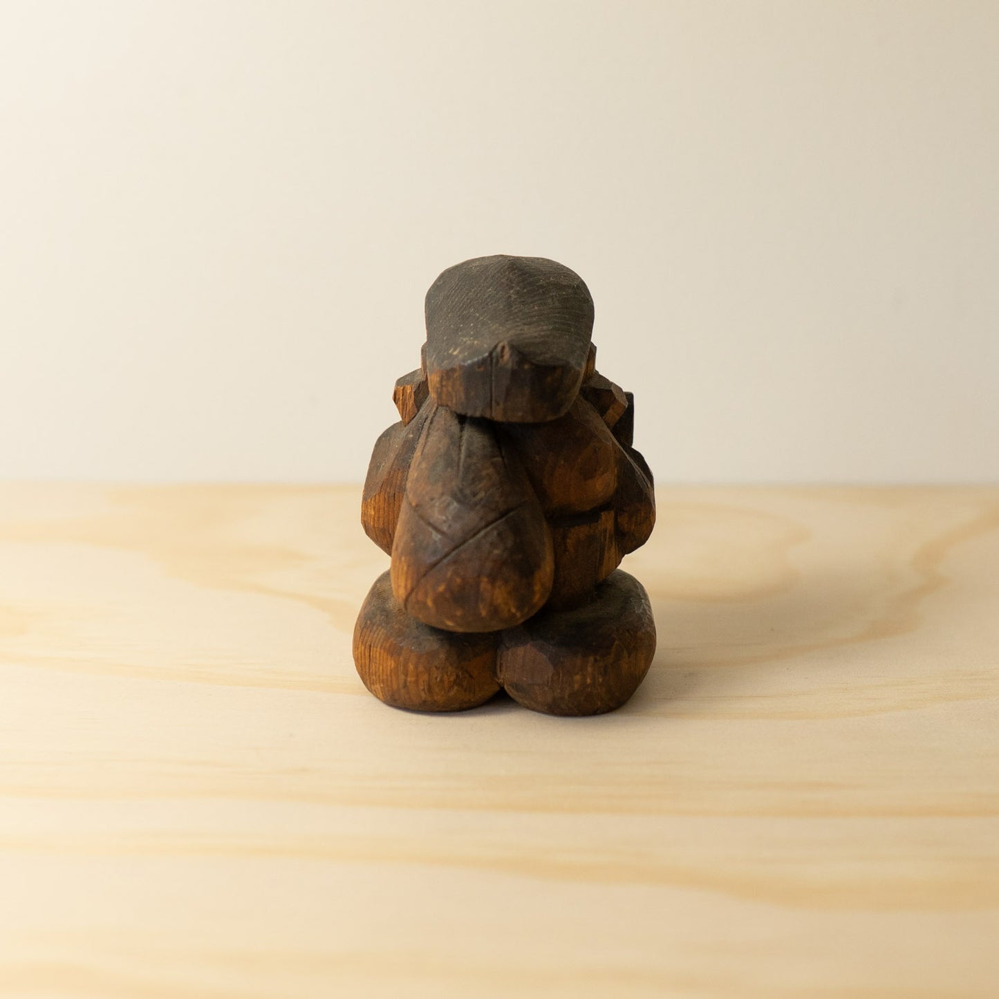 Antique Japanese Carved Daikoku Figure - 02