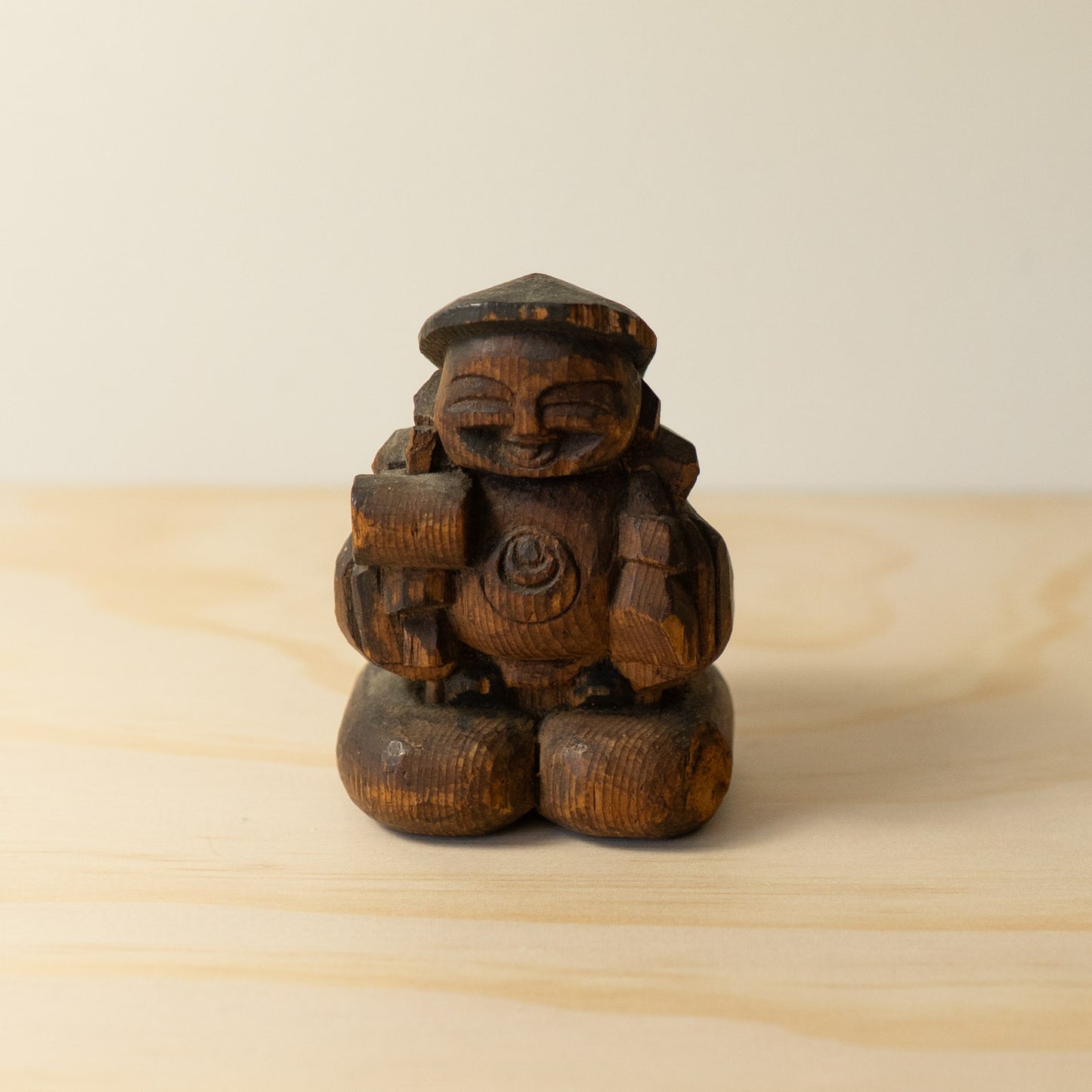 Antique Japanese Carved Daikoku Figure - 02