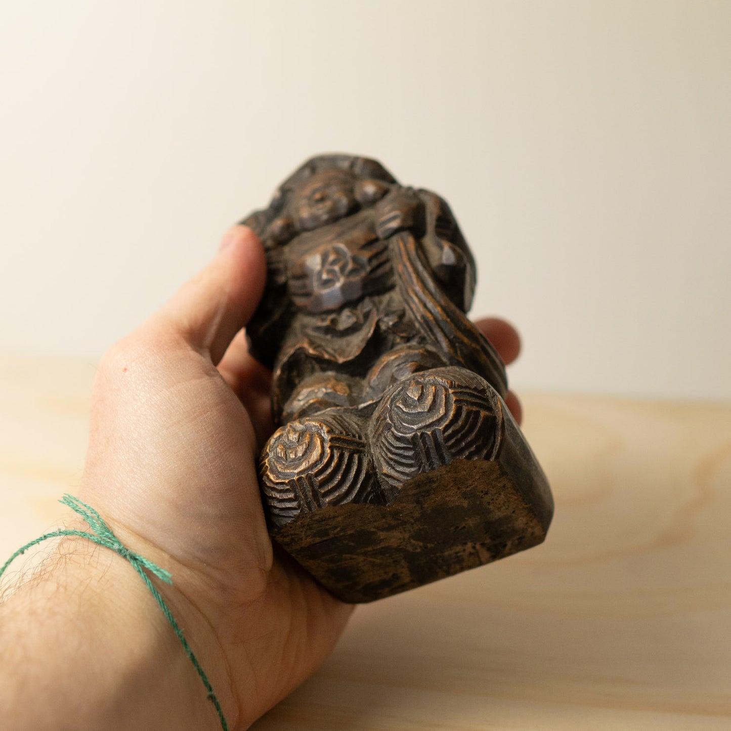 Antique Japanese Carved Daikoku - 05