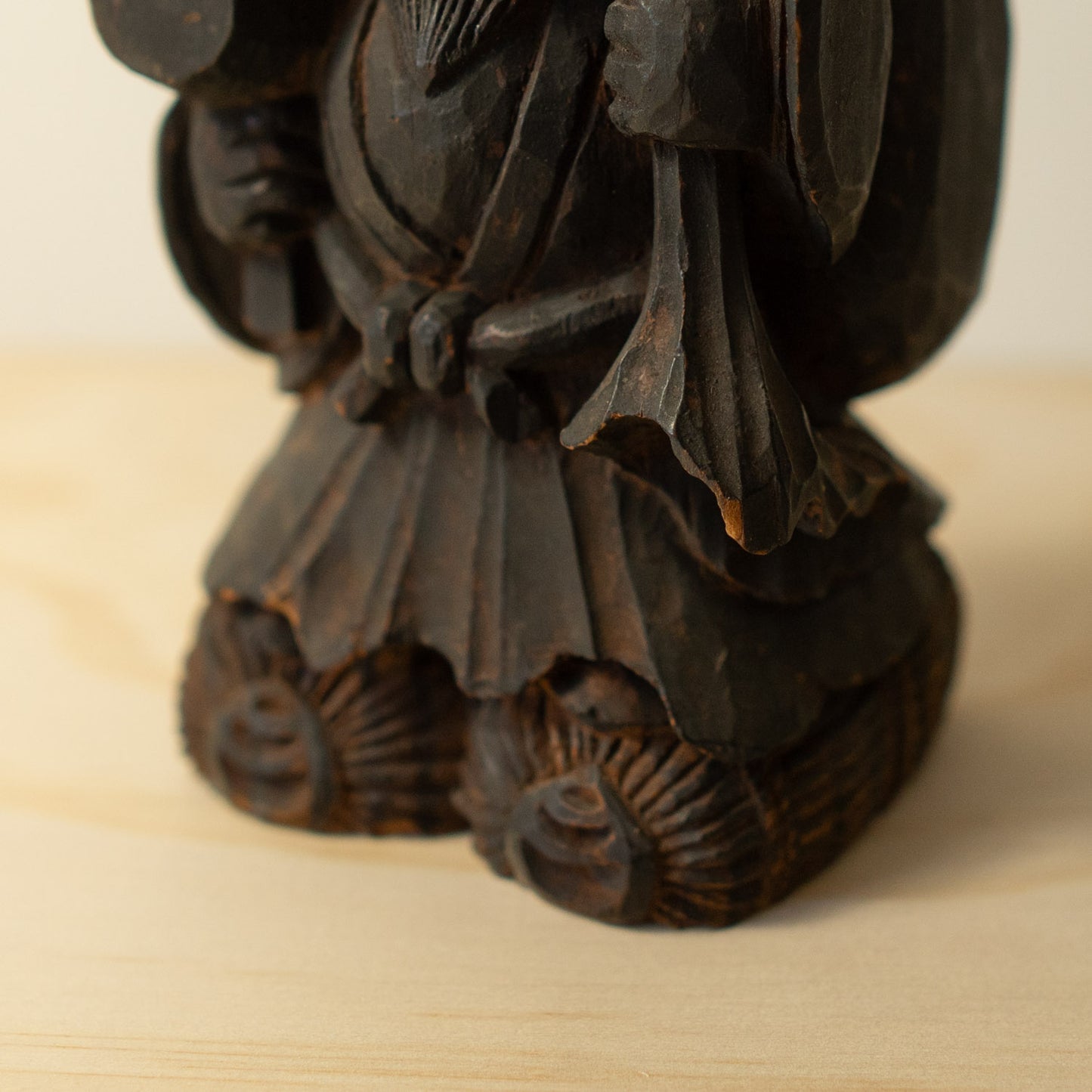 Antique Japanese Carved Daikoku - 06