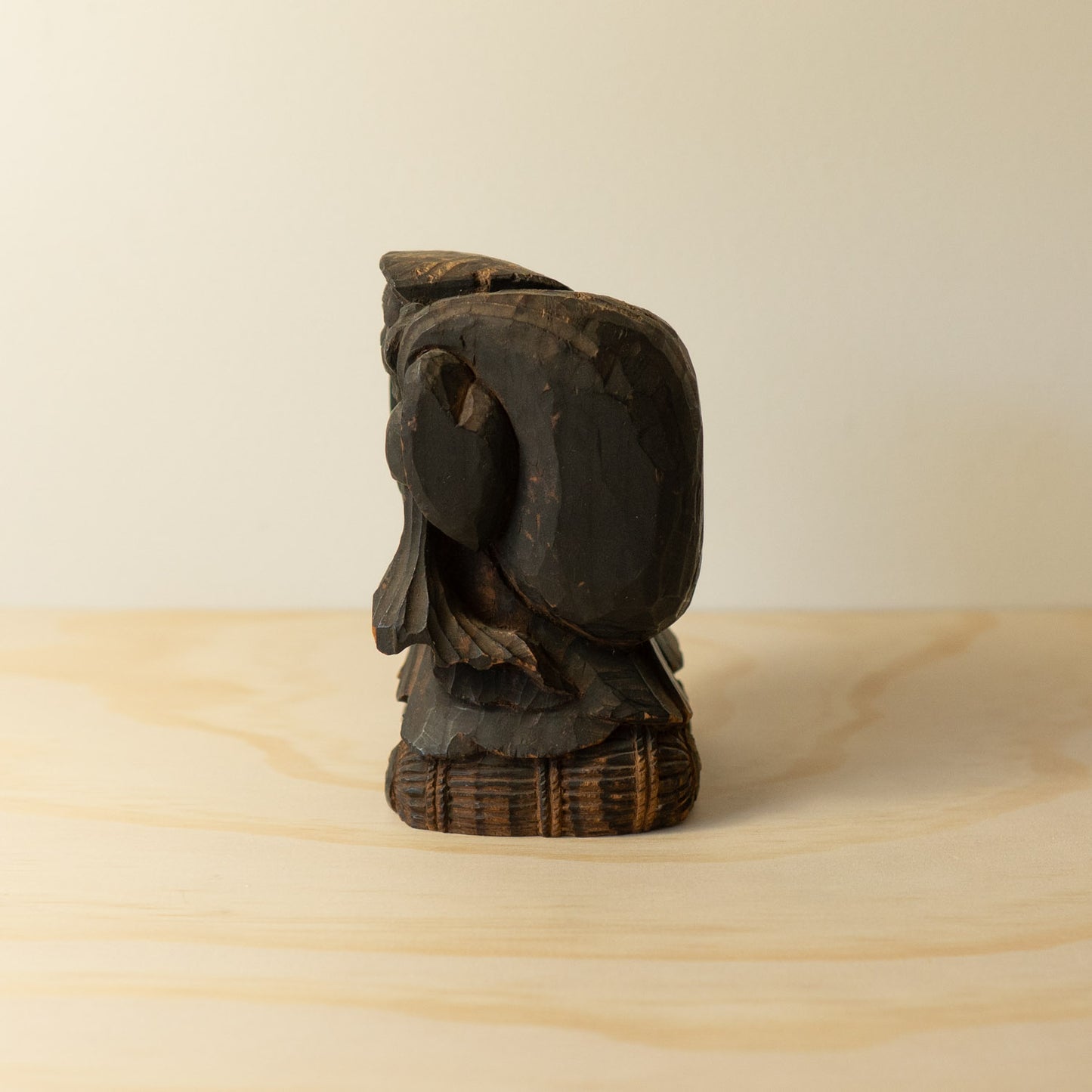 Antique Japanese Carved Daikoku - 06
