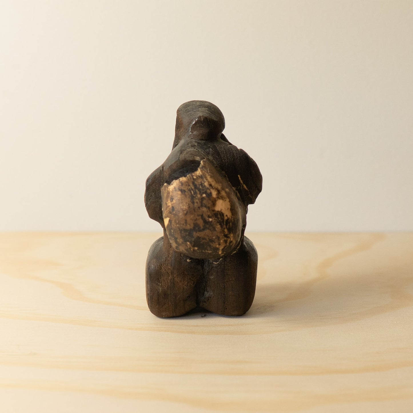 Antique Japanese Carved Daikoku Figure - 01