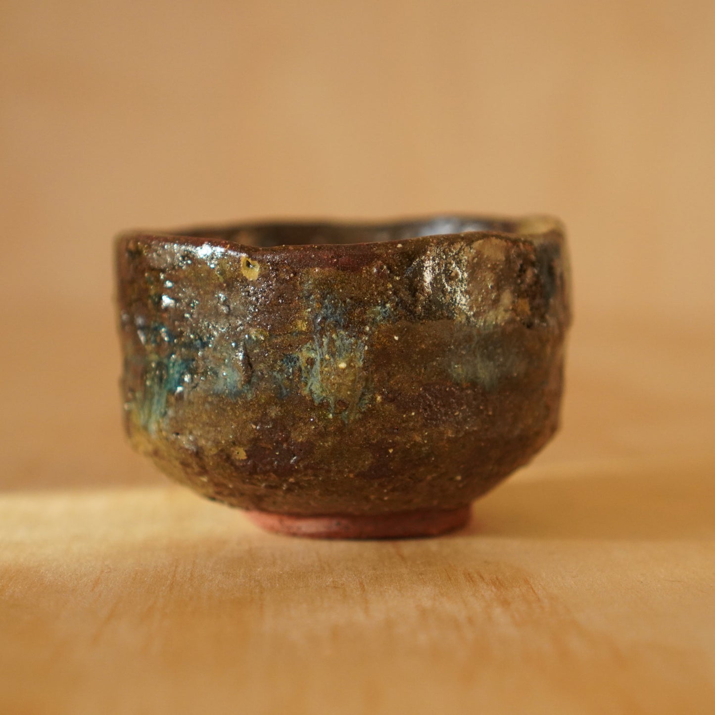 Don Ricardo Dark Ash Glazed Yunomi Tea cup