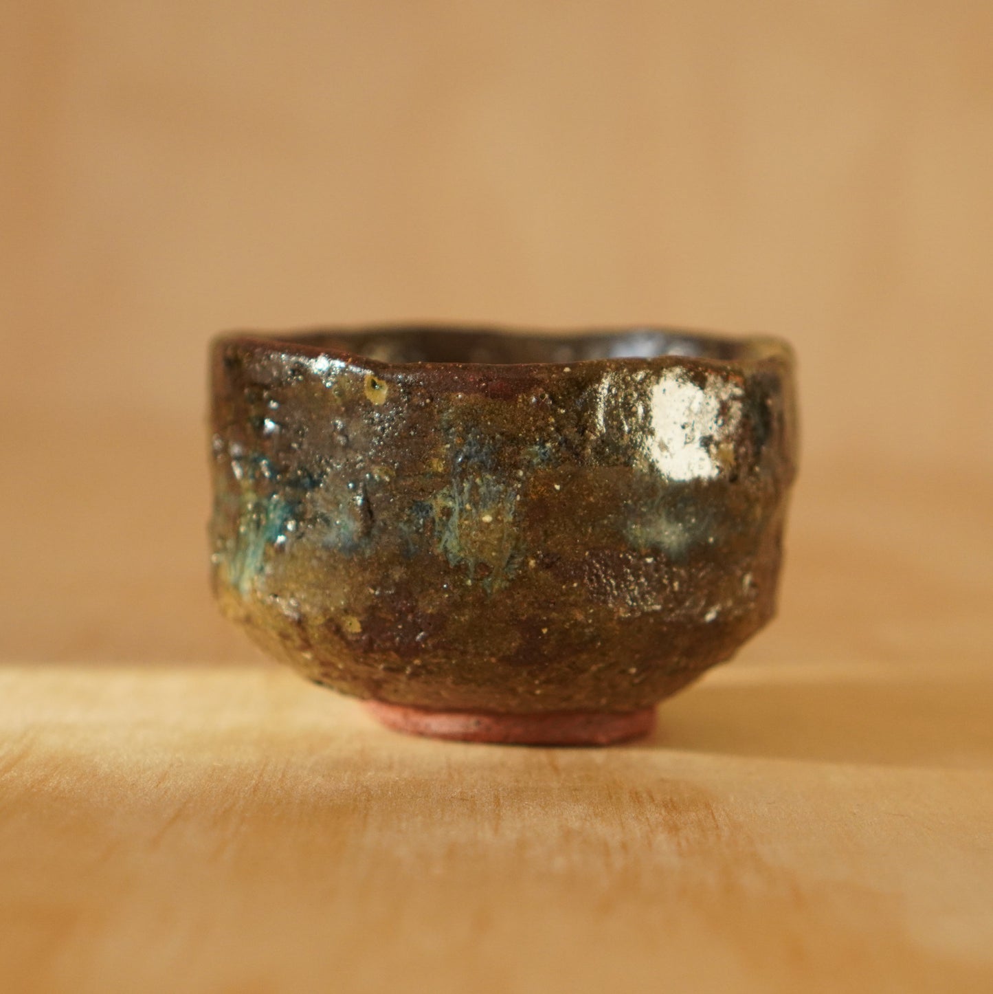 Don Ricardo Dark Ash Glazed Yunomi Tea cup