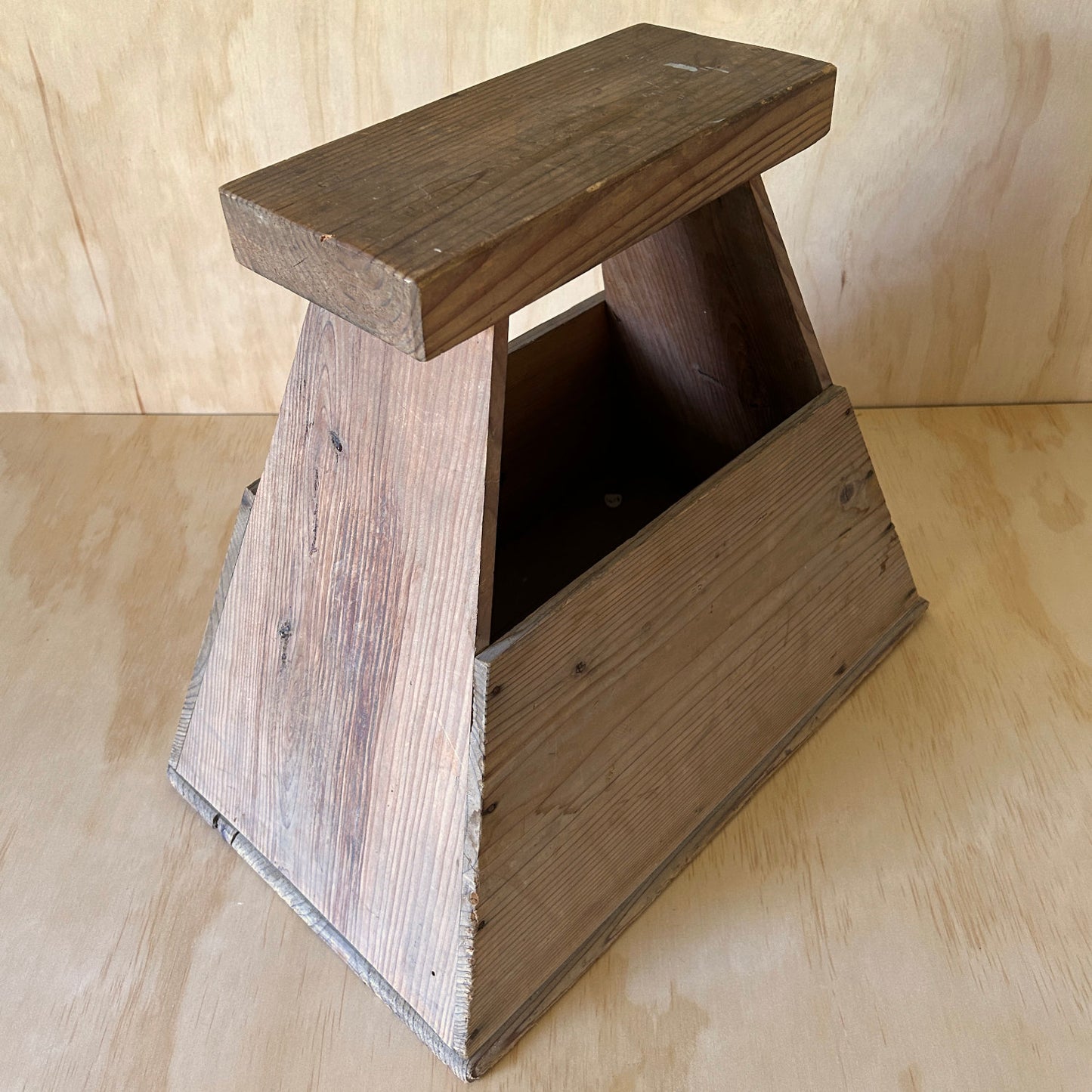 Vintage Japanese Fumidai Step Stool 2