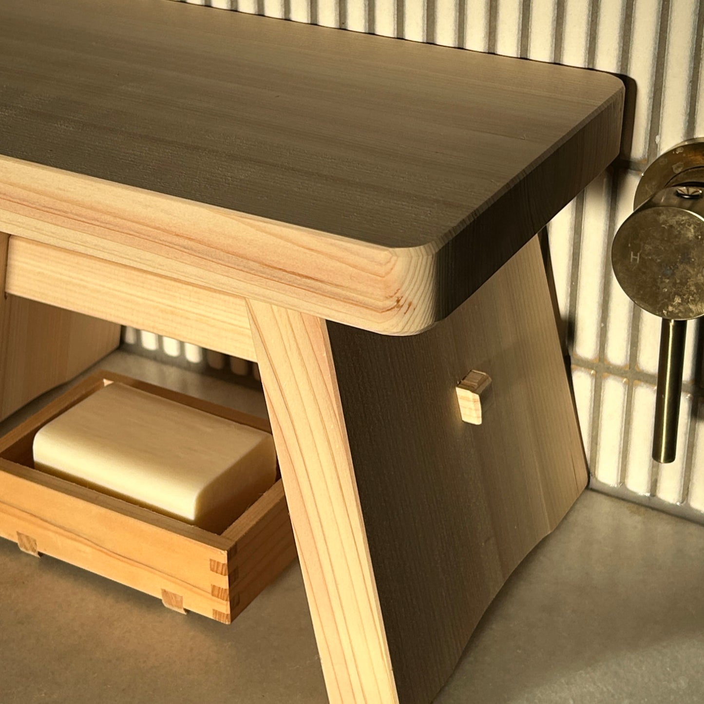 Japanese Bath Stool - Medium