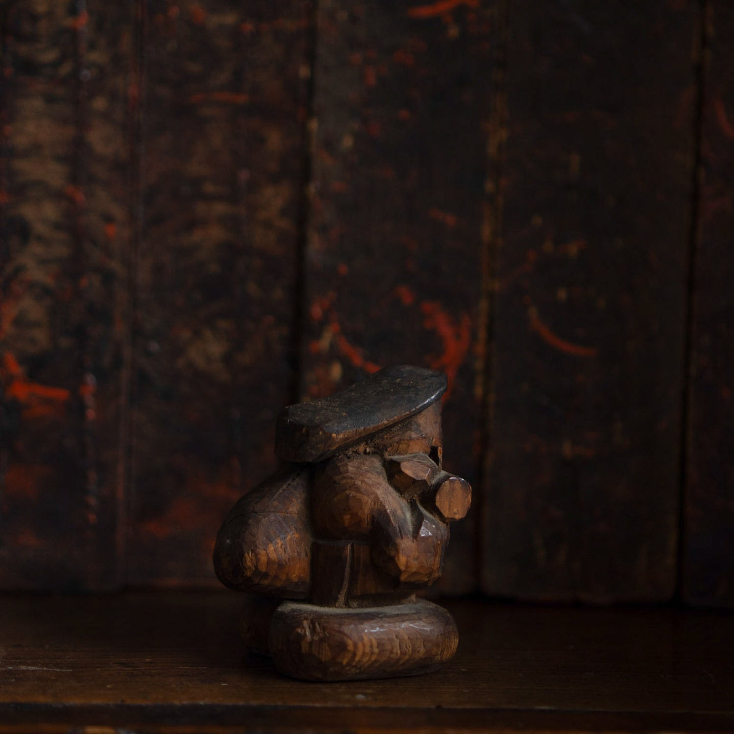 Antique Japanese Carved Daikoku Figure - 02