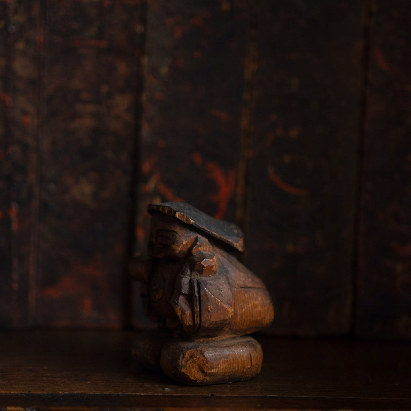 Antique Japanese Carved Daikoku Figure - 02