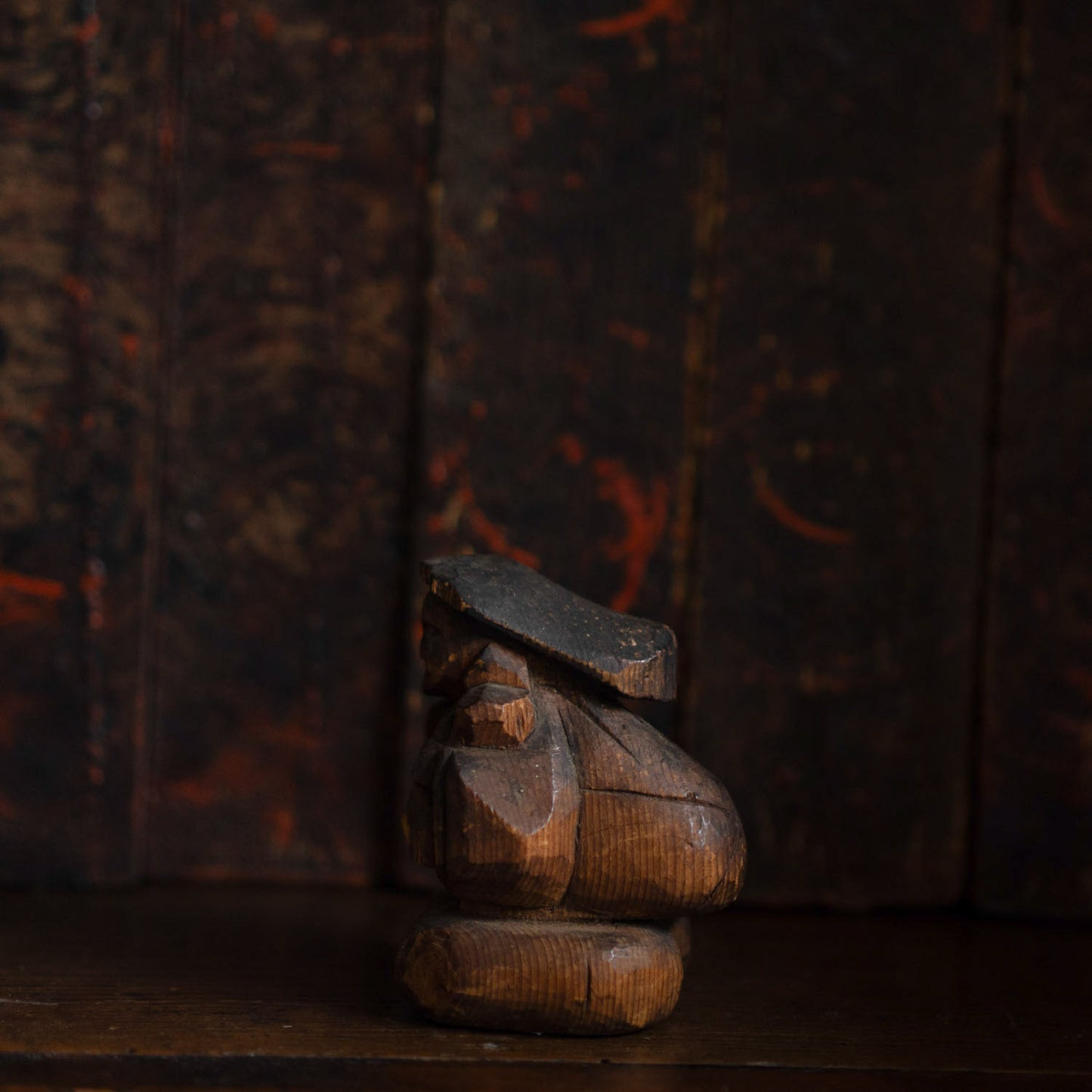 Antique Japanese Carved Daikoku Figure - 02