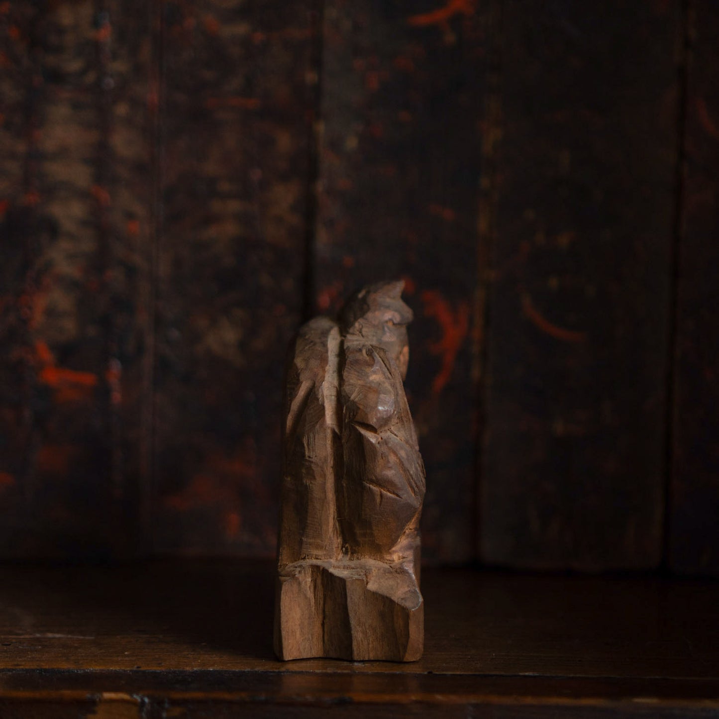 Antique Japanese Carved Ebisu Figure - 03