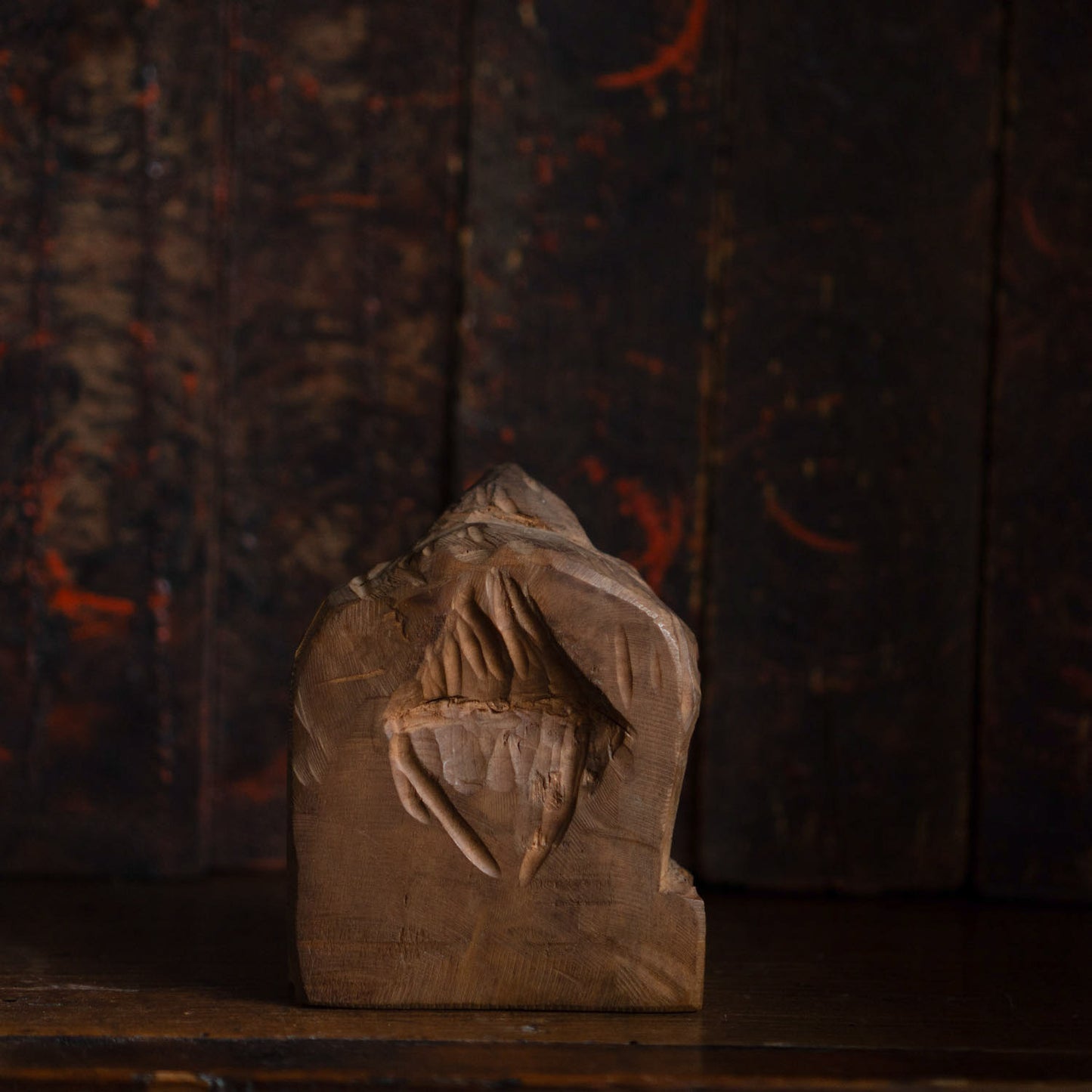 Antique Japanese Carved Ebisu Figure - 03