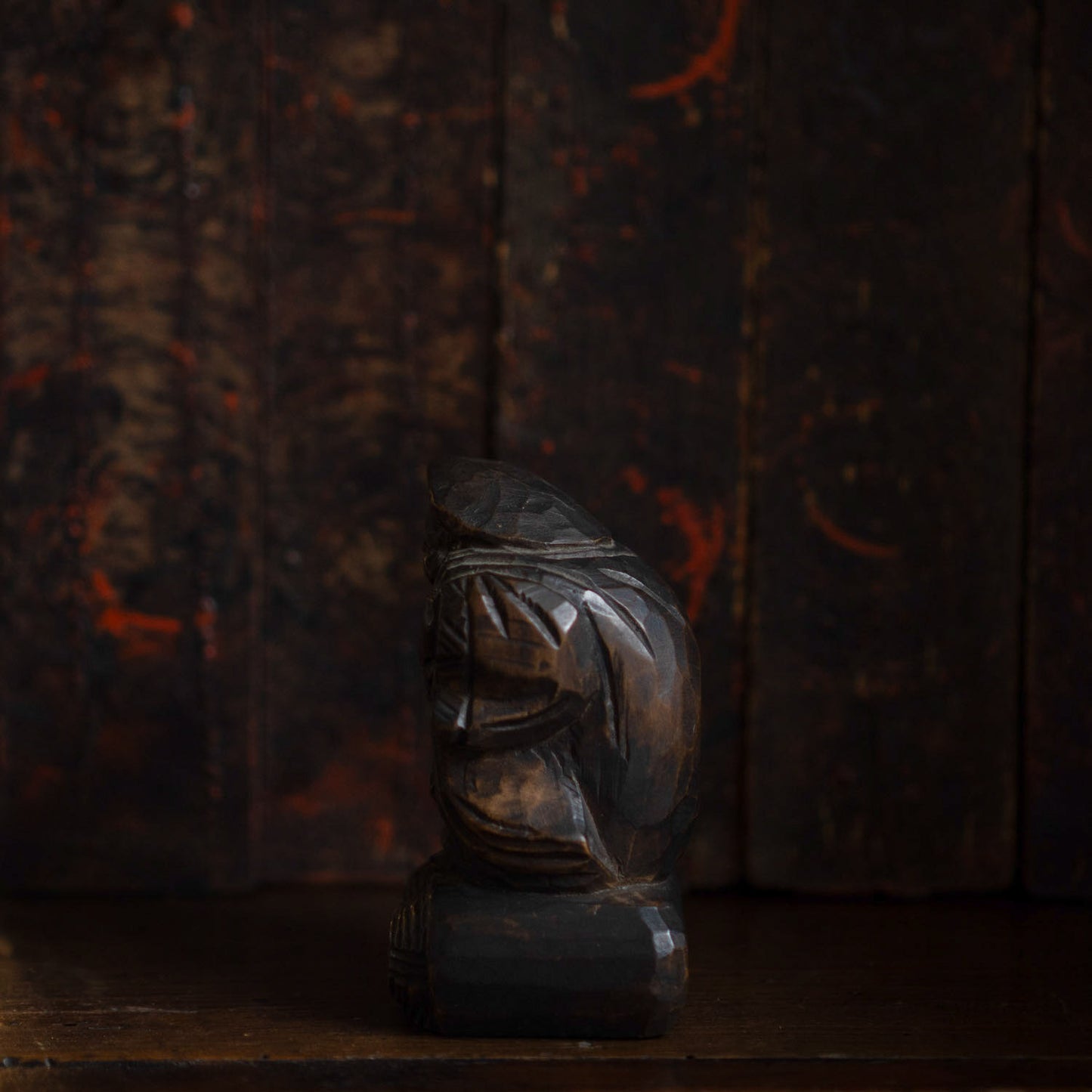 Antique Japanese Carved Daikoku - 05