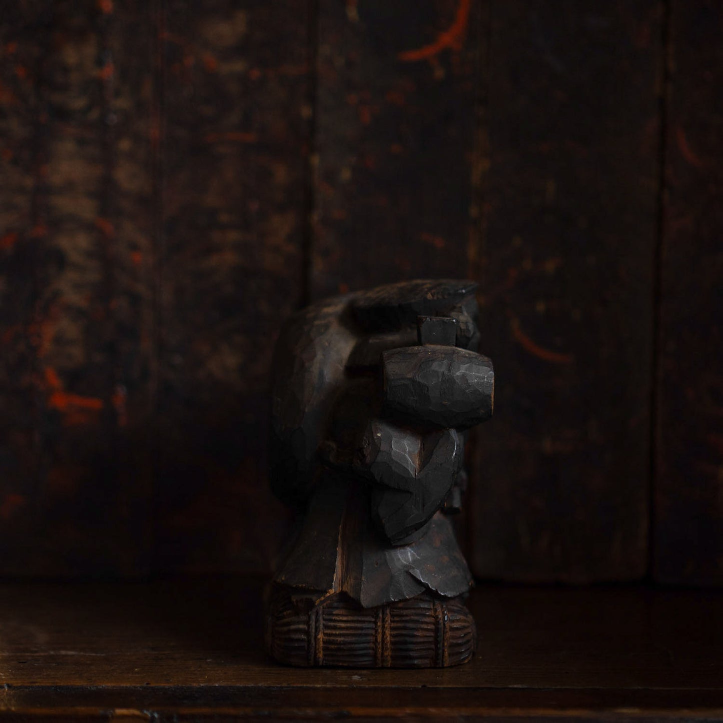 Antique Japanese Carved Daikoku - 06