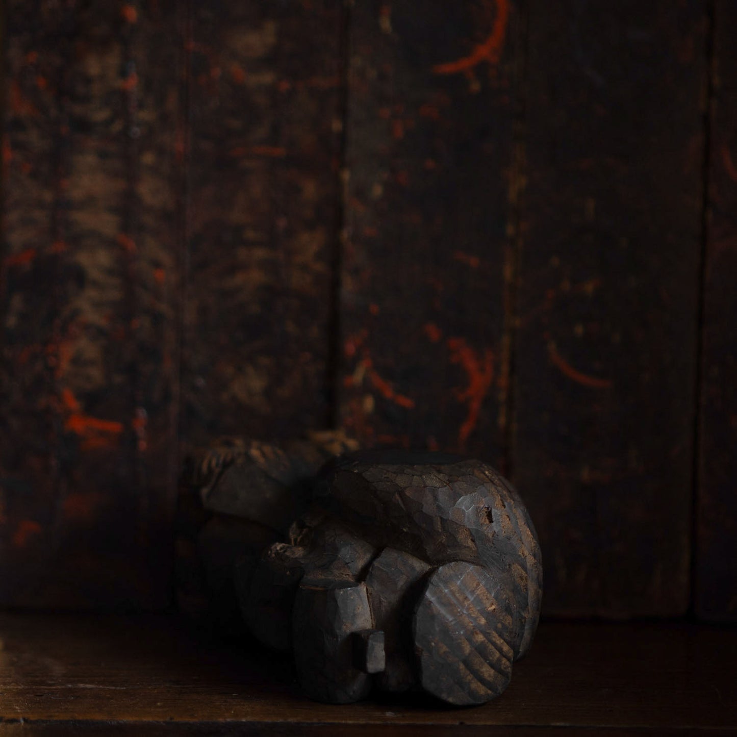 Antique Japanese Carved Daikoku - 06