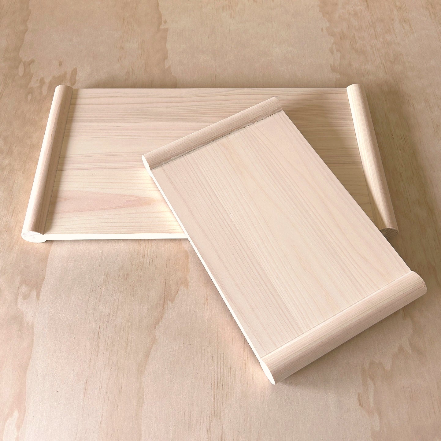 Japanese Hinoki Chopping Board - Large 48cm long