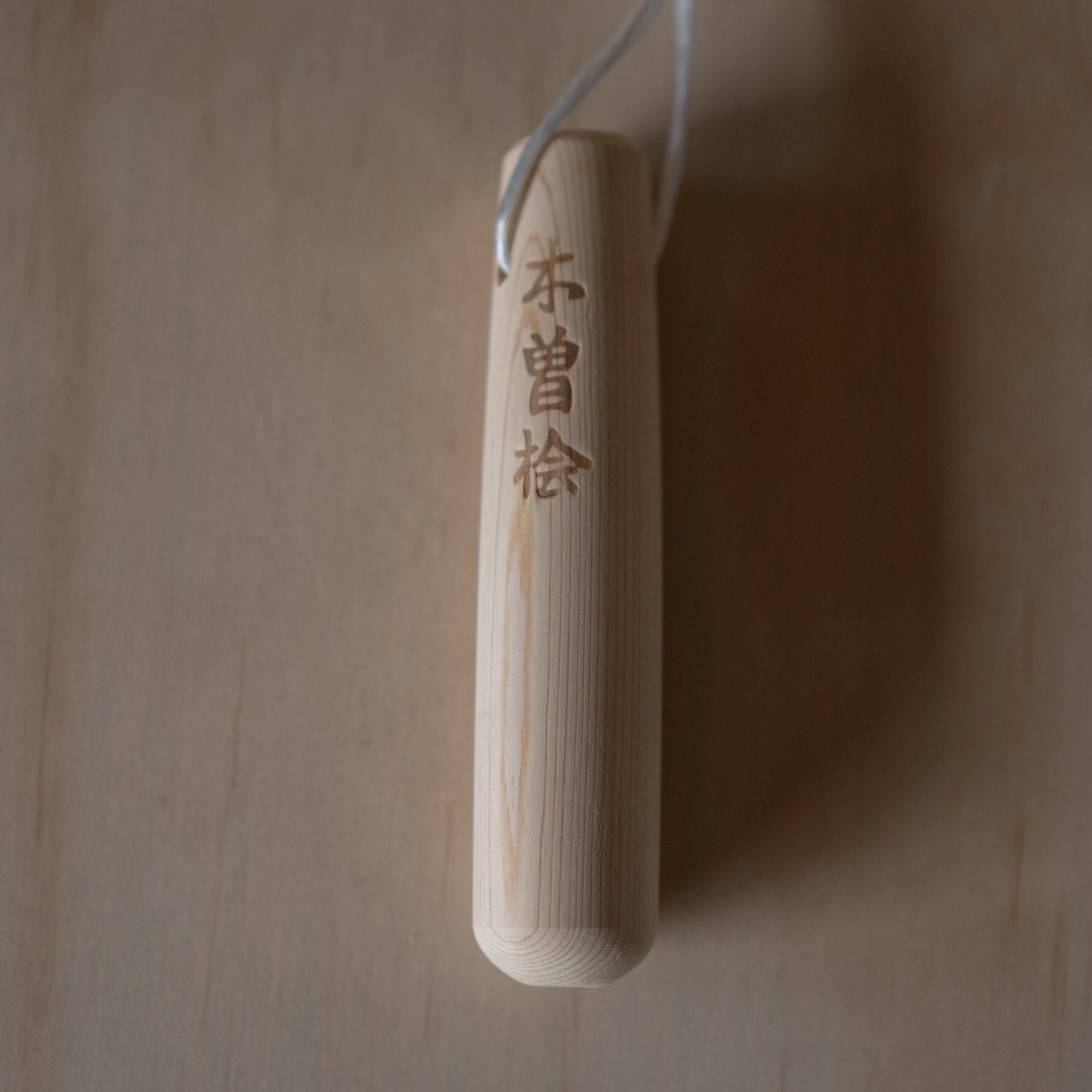 Japanese Hinoki wood grinding pestle for suri-bachi grinding bowls