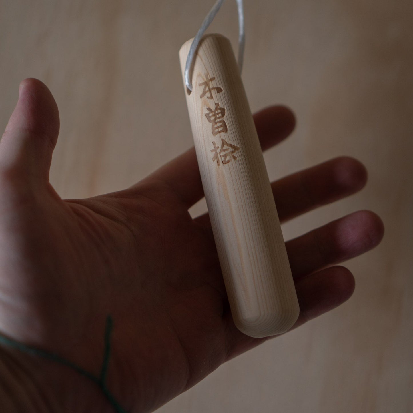 Japanese Hinoki wood grinding pestle for suri-bachi grinding bowls