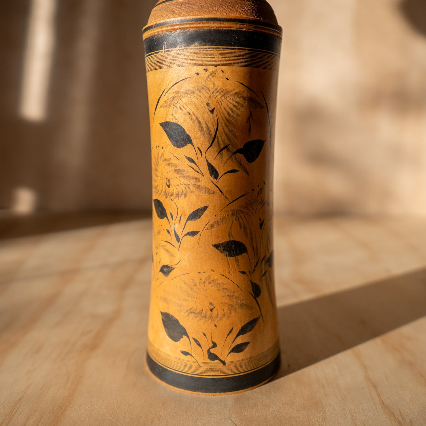 Vintage Large Japanese Kokeshi Doll - 01