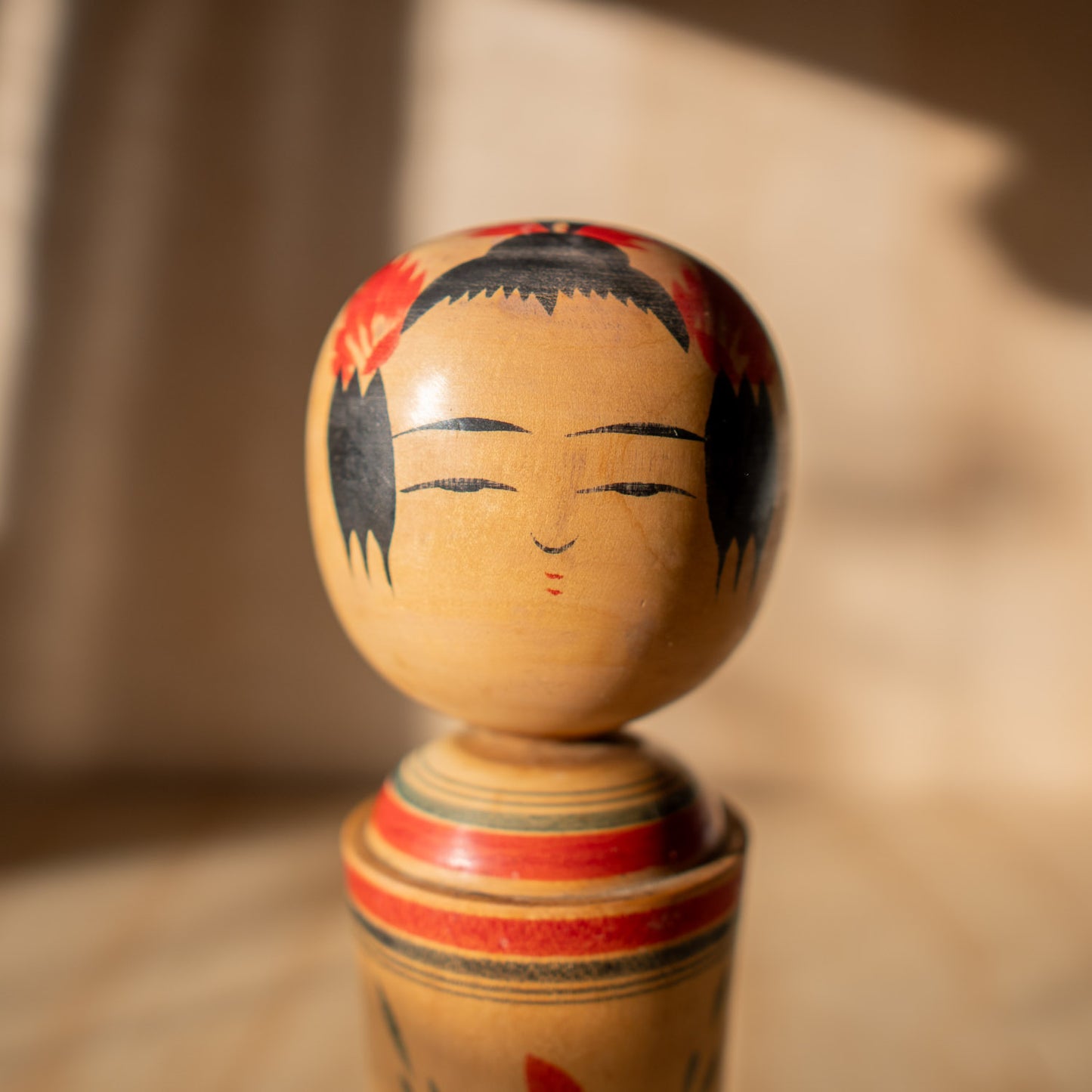 Vintage Japanese Kokeshi Doll - 02