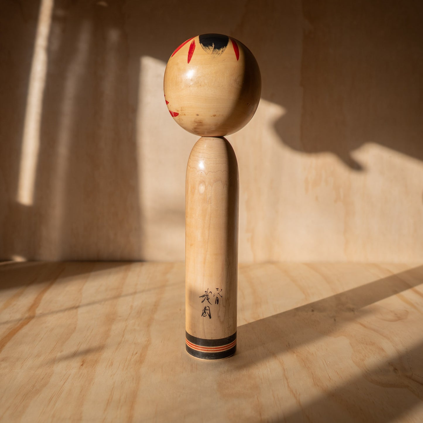 Vintage Tall Japanese Kokeshi Doll - 05