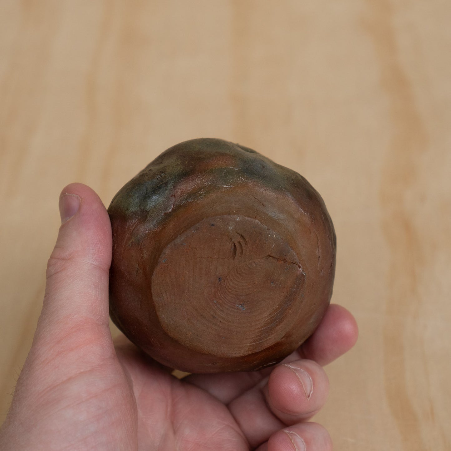 Vintage Japanese Shigaraki Ceramic Wabi-sabi Vase
