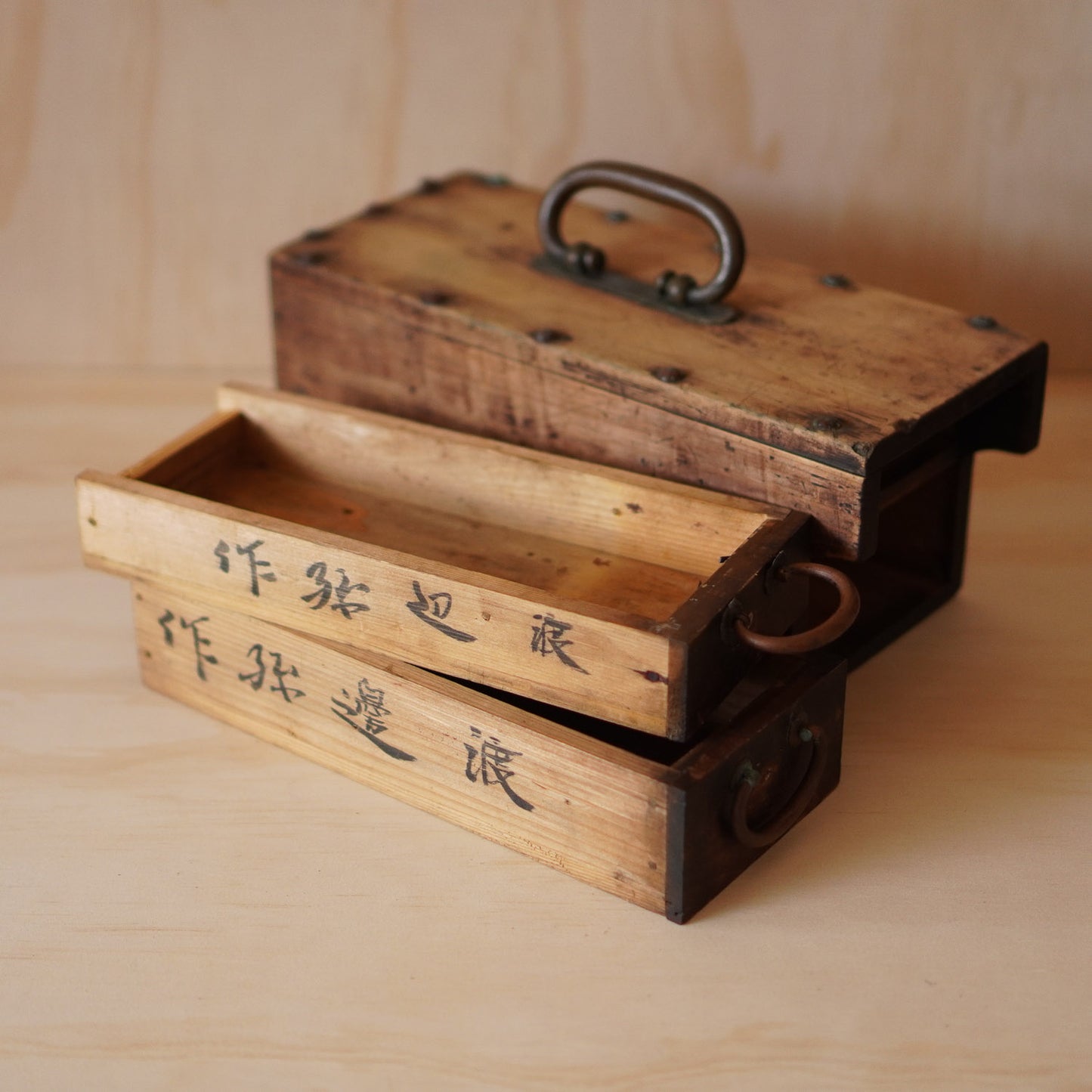 Antique Japanese 19th Century Temple Collection or stamp Box - Saisen-bako