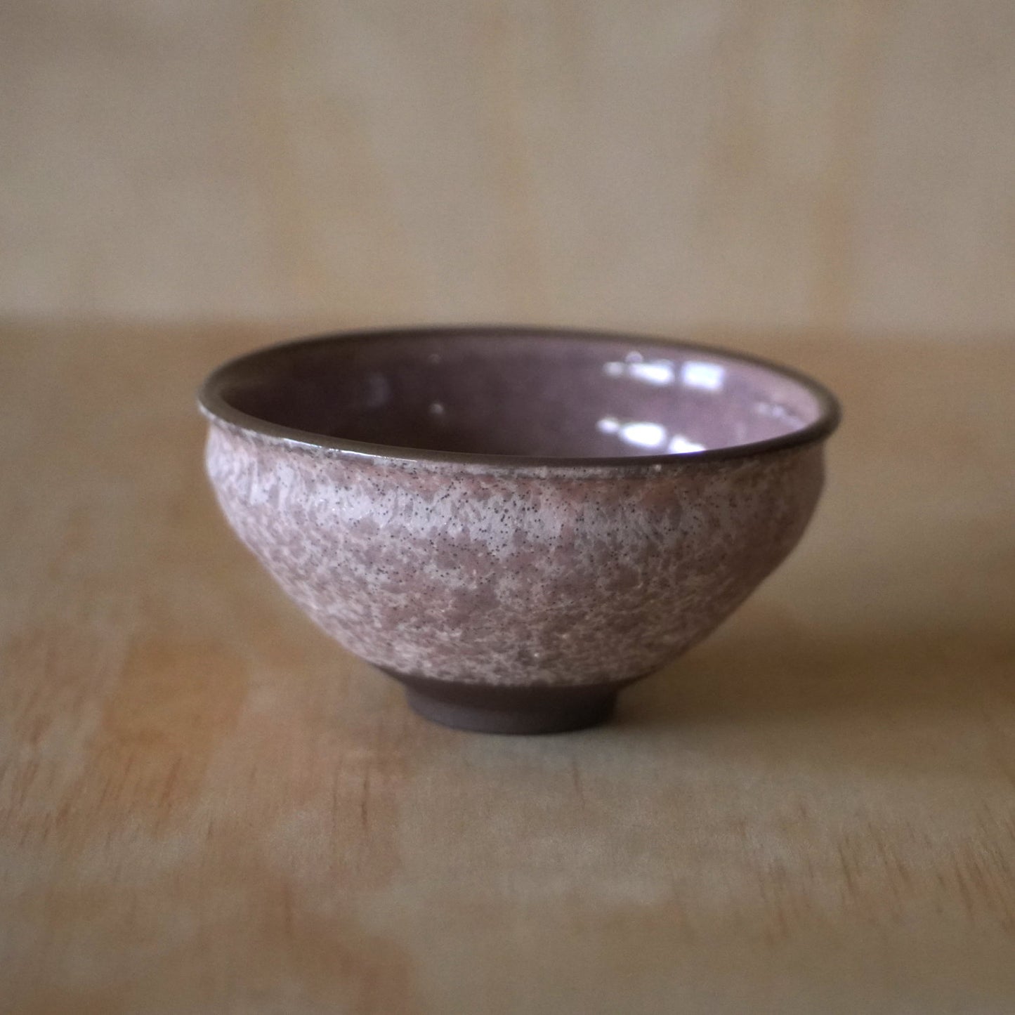 Subtle pink Contemporary Japanese Matcha Bowl