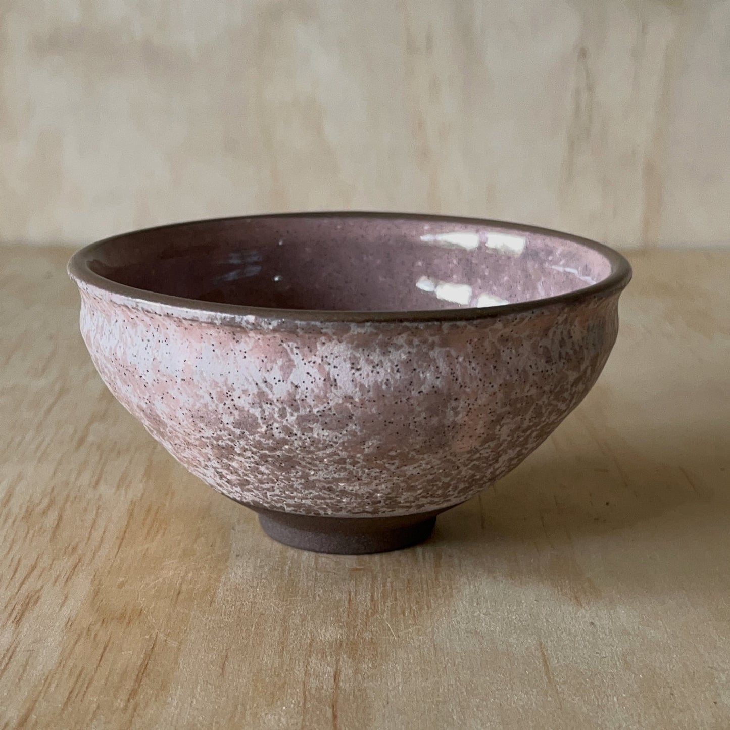 Subtle pink Contemporary Japanese Matcha Bowl