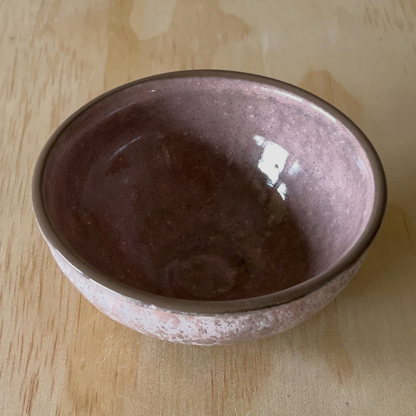 Subtle pink Contemporary Japanese Matcha Bowl