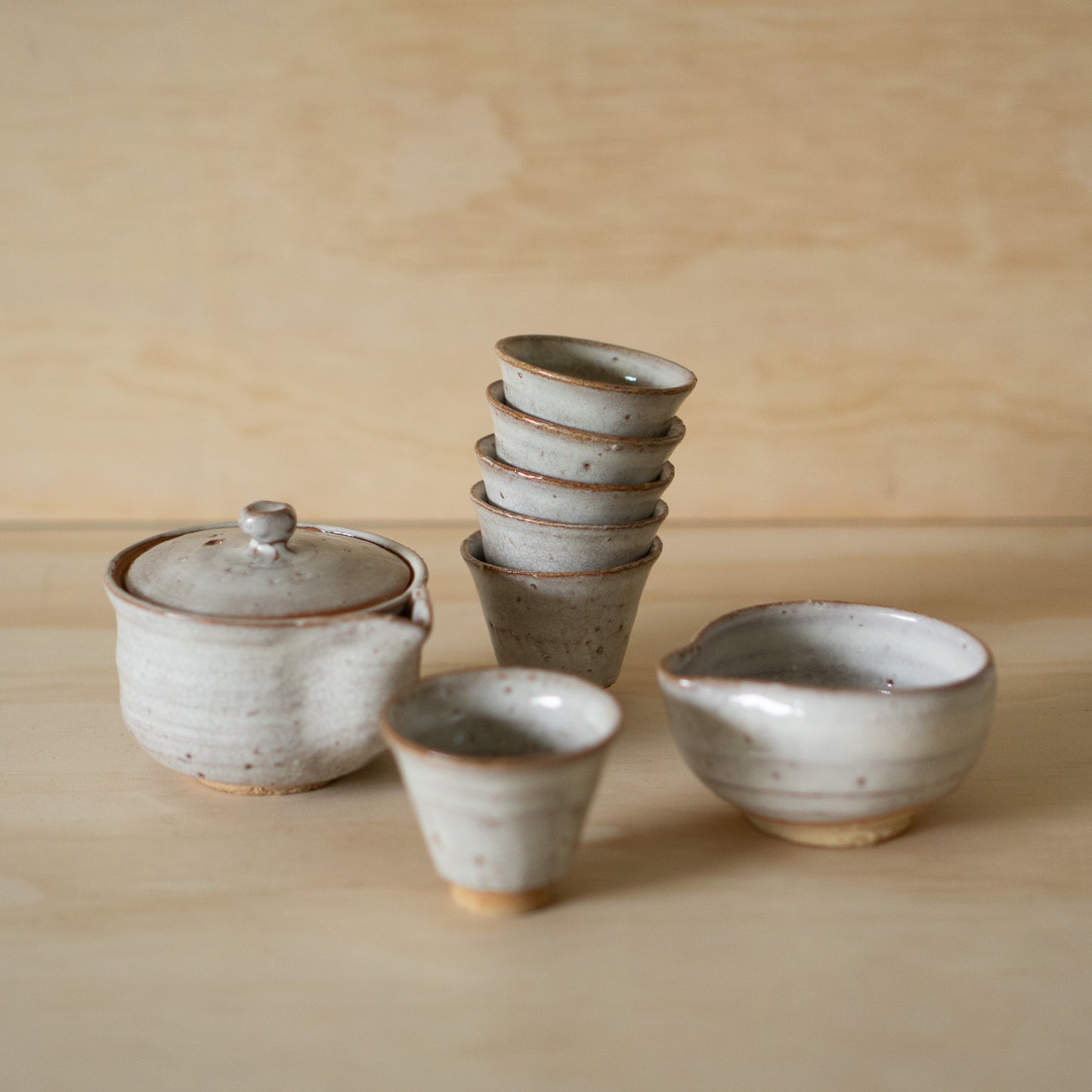 Vintage Japanese small boxed Tea Set - "Cup of Peace"