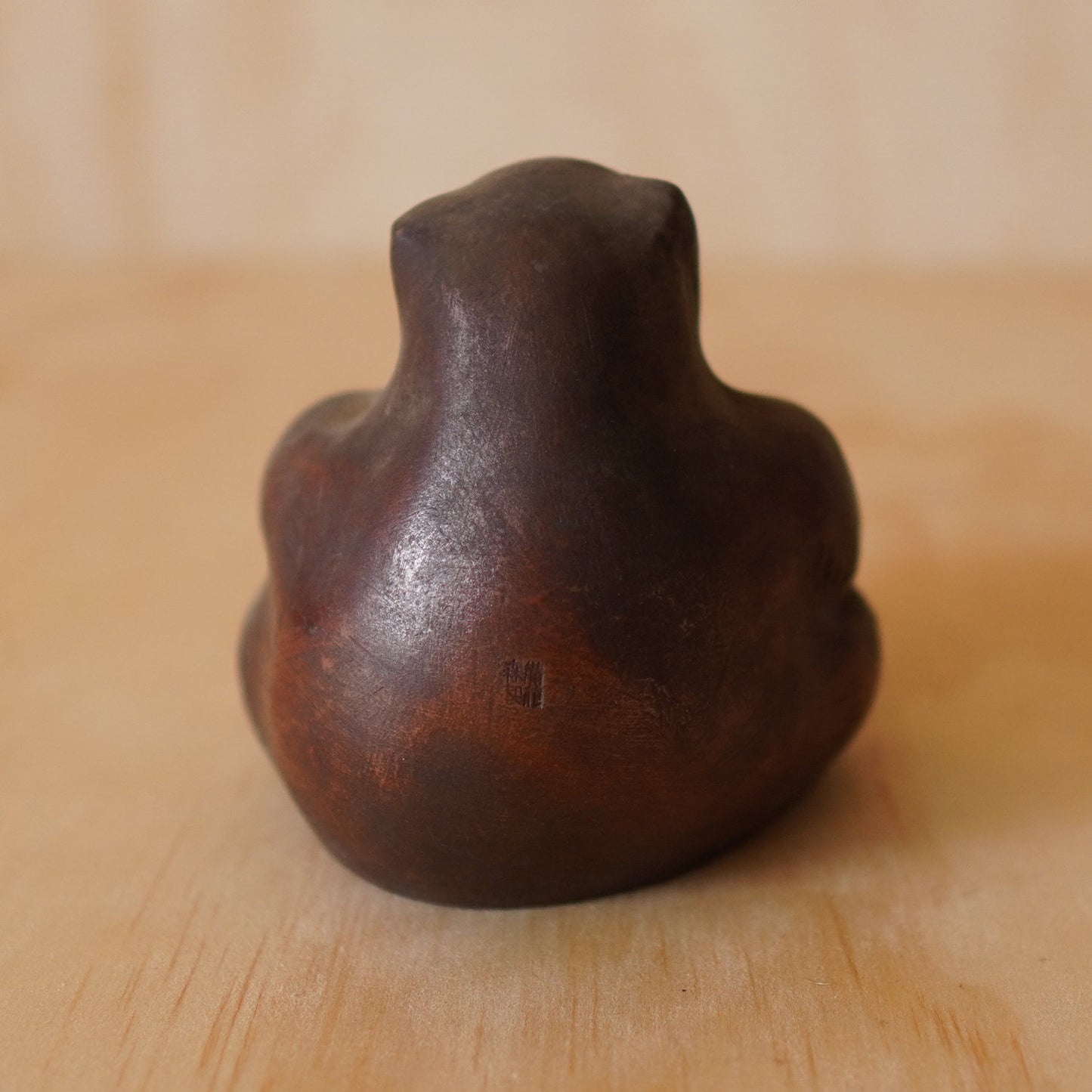 Antique Bizen Female Tanuki Koro incense burner