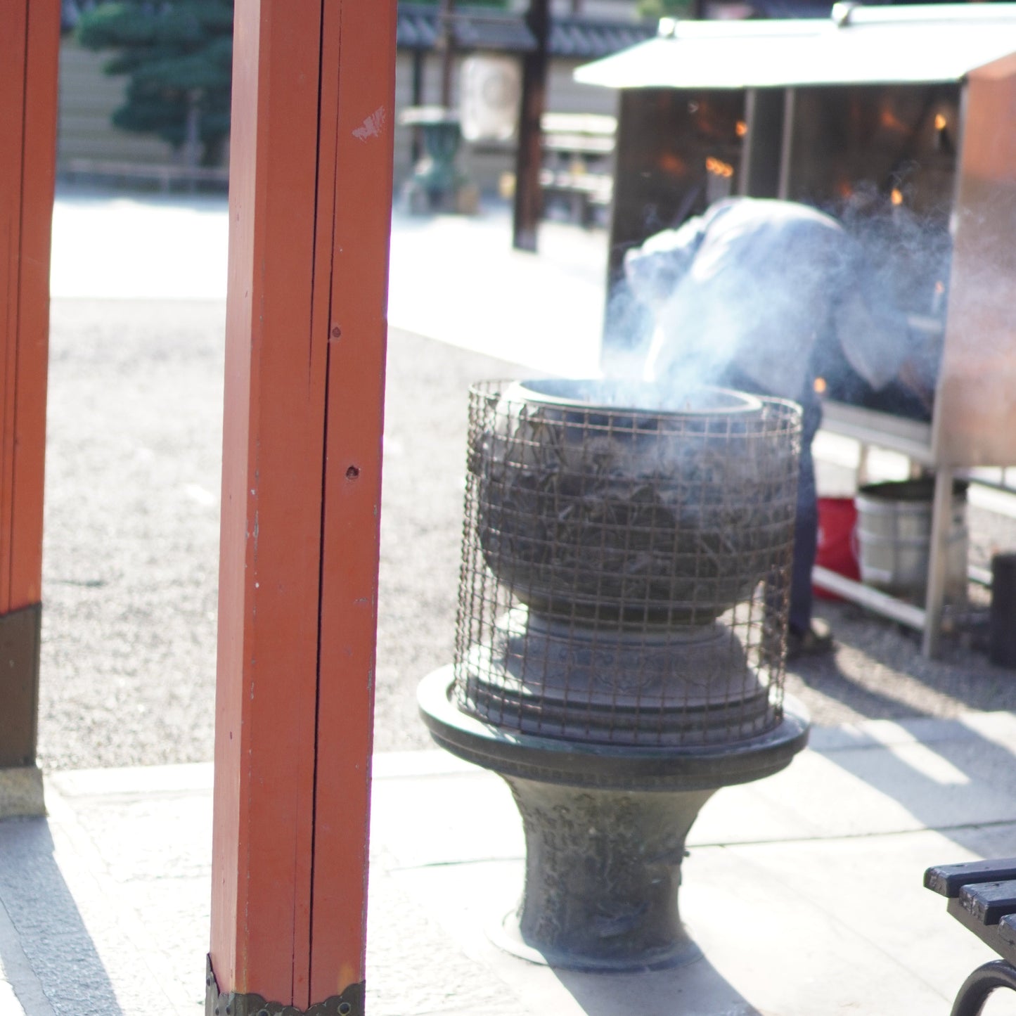 Japanese Fushin-ko Toji temple incense - Sandalwood