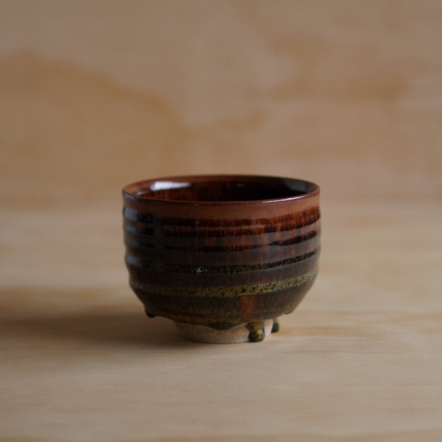 Vintage Japanese Ceramic Chawan Matcha bowl in Original Box No.03