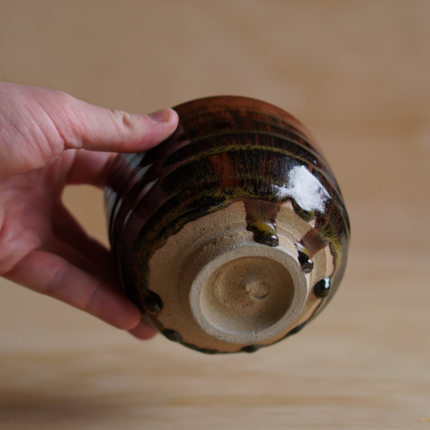 Vintage Japanese Ceramic Chawan Matcha bowl in Original Box No.03