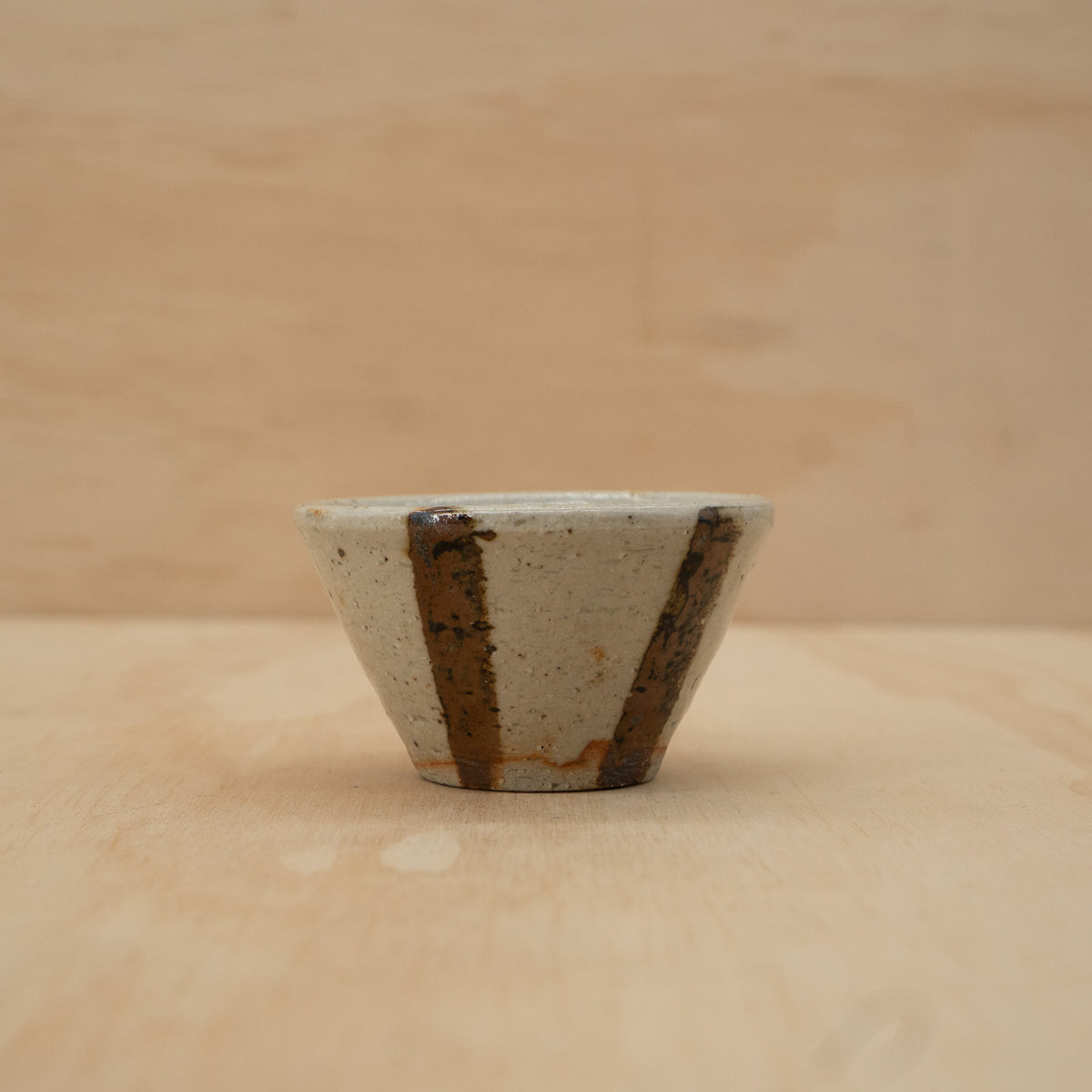 Vintage Japanese Ceramic 1970s Sake Cup - Kato Shunto