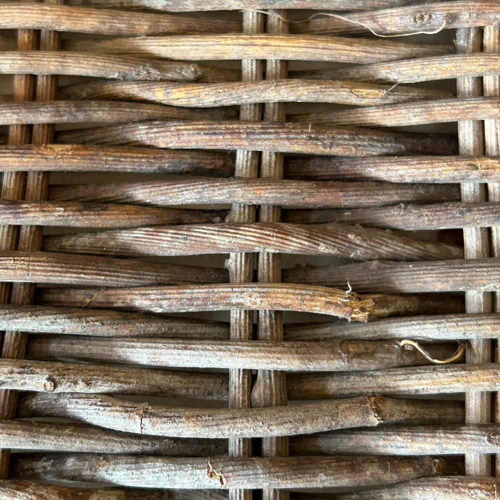 Antique Japanese Basket Scoop