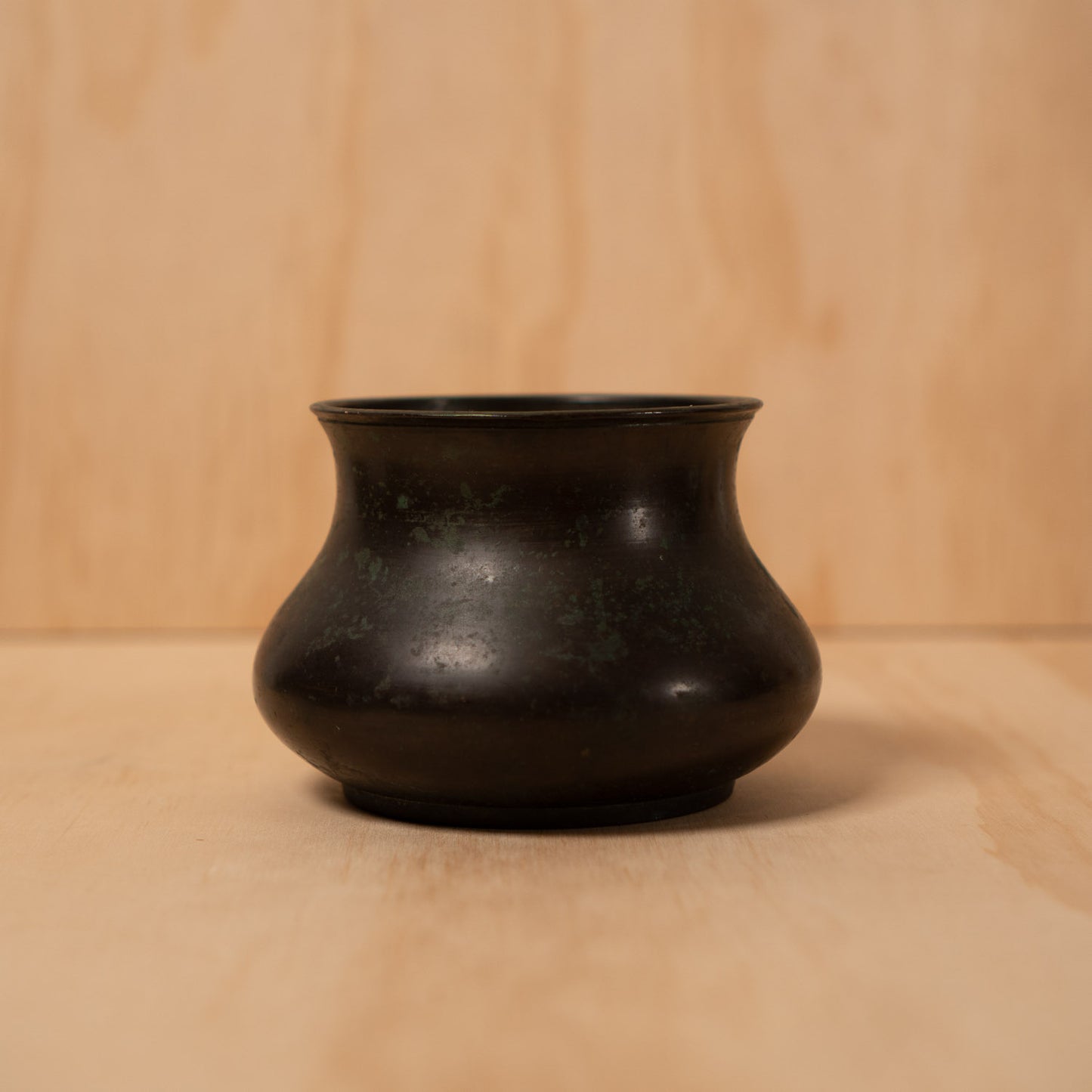 Antique Japanese Bronze Kensui - Tea Ceremony Water bowl