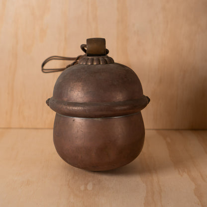 Antique Japanese Suzu Large Copper Shinto Temple Bell