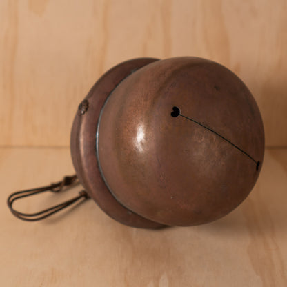 Antique Japanese Suzu Large Copper Shinto Temple Bell