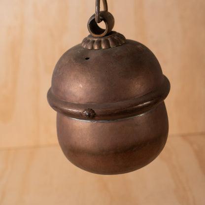 Antique Japanese Suzu Large Copper Shinto Temple Bell