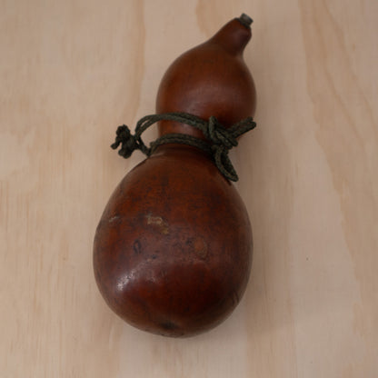 Antique Japanese Hyotan Gourd Flask