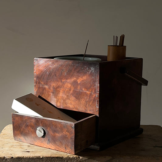 Antique Japanese Incense Box