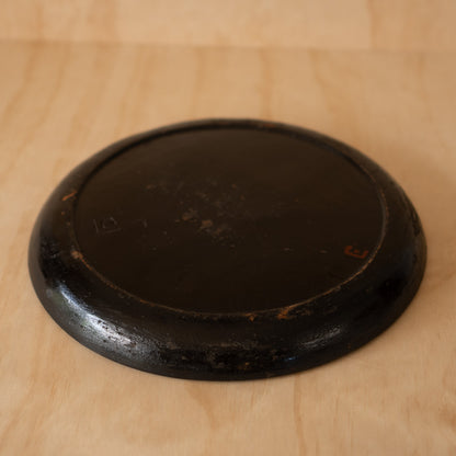 Antique Japanese Red and Black Lacquer serving Tray