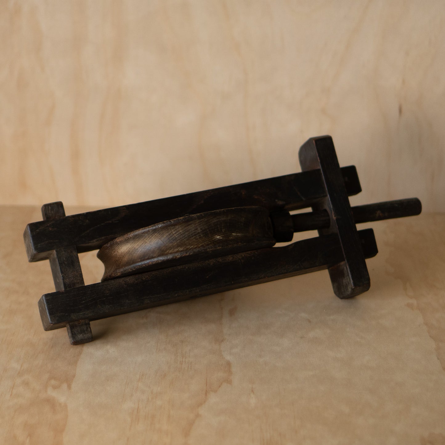 Antique Japanese Well Pulley wheel Ido Kassha