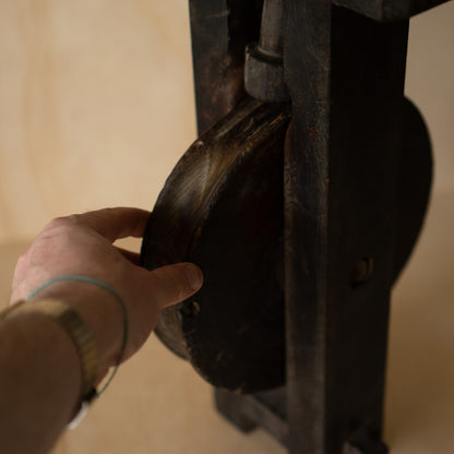 Antique Japanese Well Pulley wheel Ido Kassha