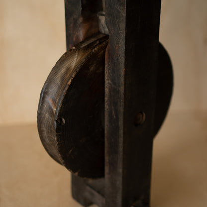 Antique Japanese Well Pulley wheel Ido Kassha